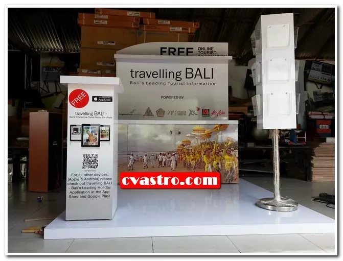 Booth travelling Bali
