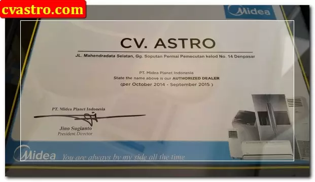 Dealer AC Midea Indonesia