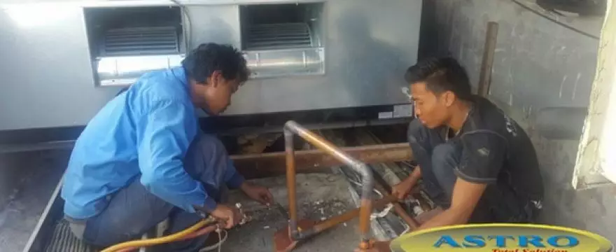 Pengadaan + Instalasi AC Daikin Split Duct 20 PK di Denpasar Bali