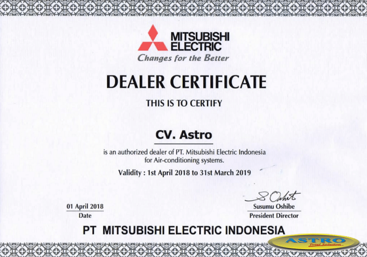 dealer resmi AC Mitsubishi Electric Indonesia